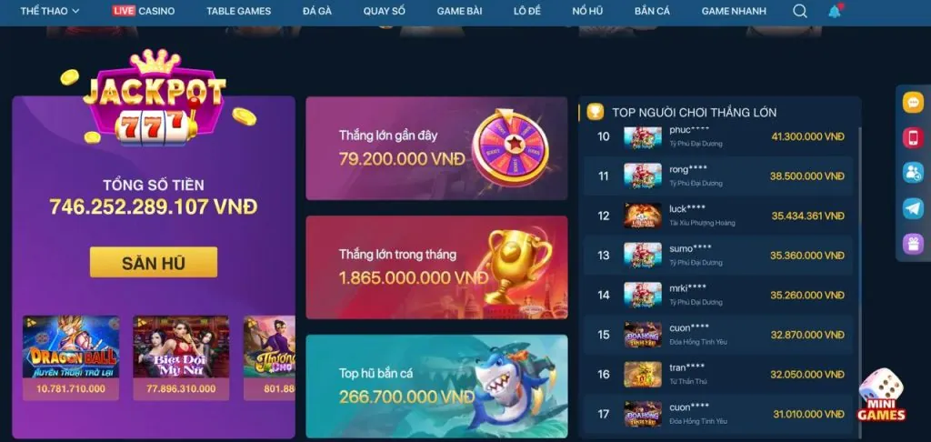 Chương trình hoàn trả thể thao hàng ngày